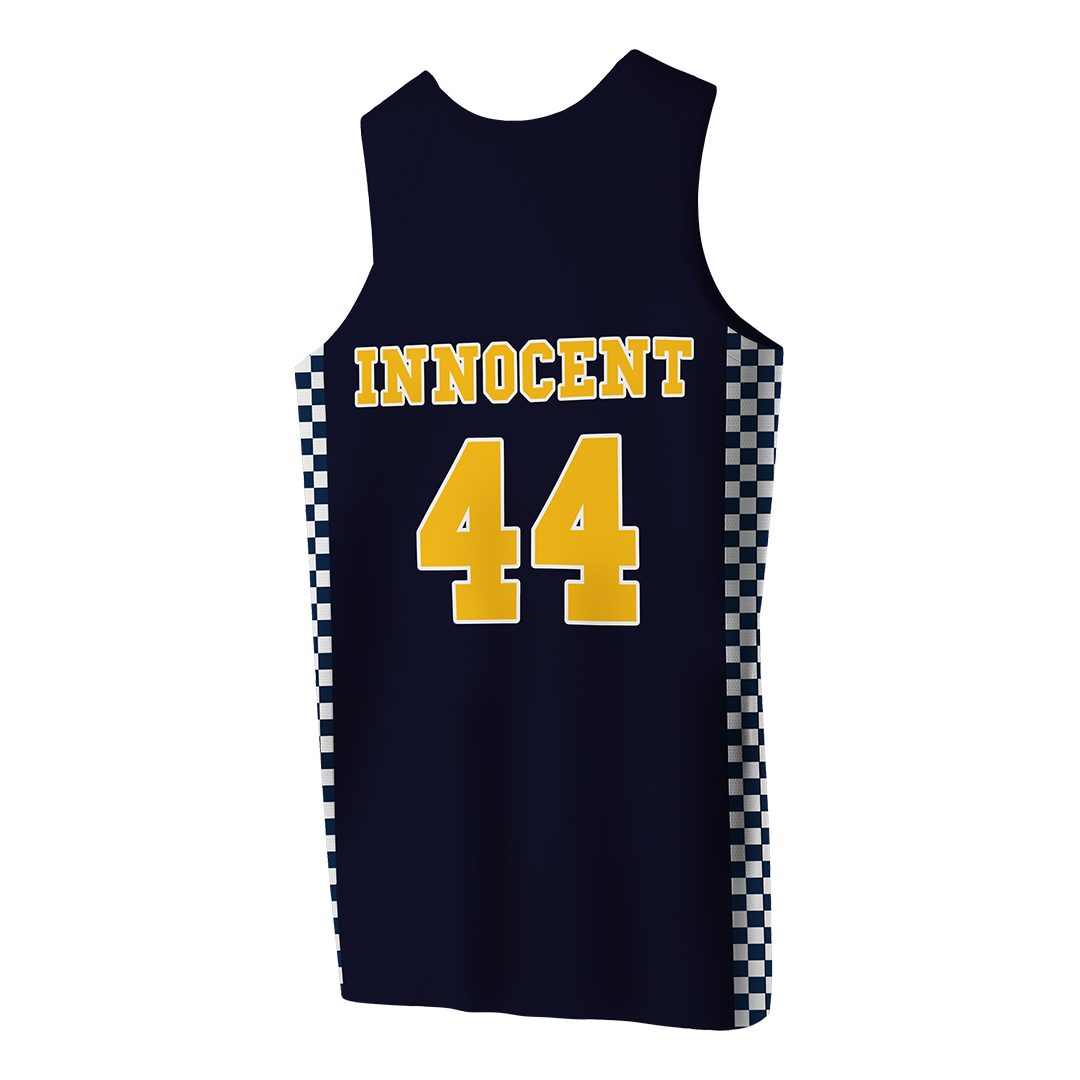 Women's New Haven Blue Basketball Jersey - Merit Innocent