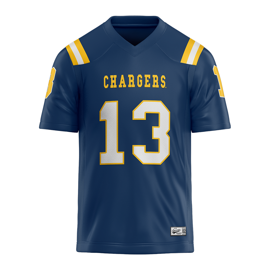 New Haven Blue Football Jersey - Ricky Encarnacion