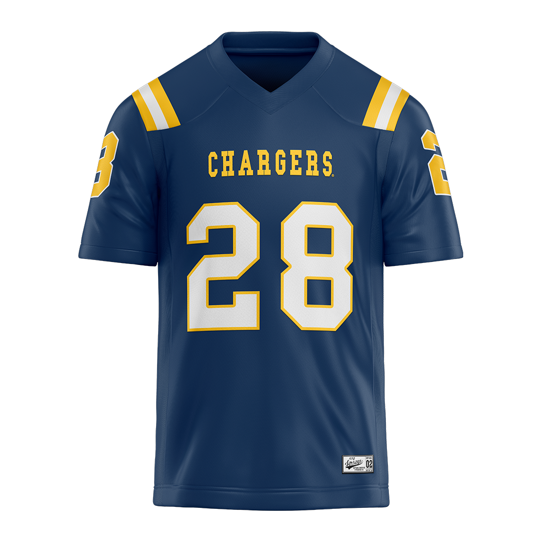 New Haven Blue Football Jersey - Rowan Johnston