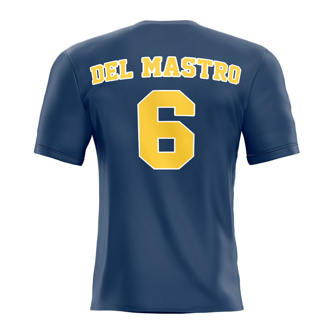 New Haven Blue Soccer Jersey - Valerio Del Mastro