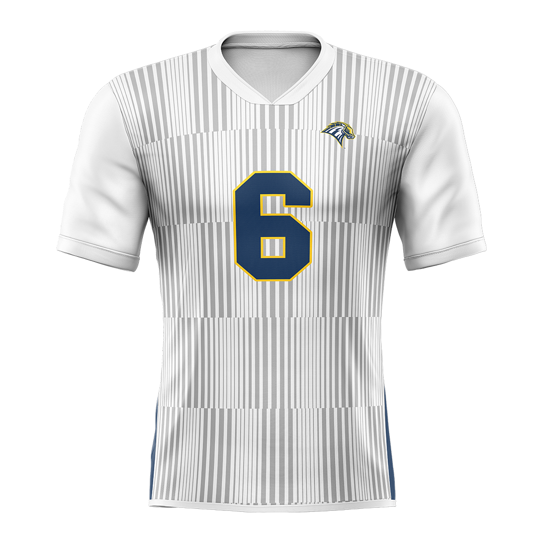 New Haven White Soccer Jersey - Valerio Del Mastro