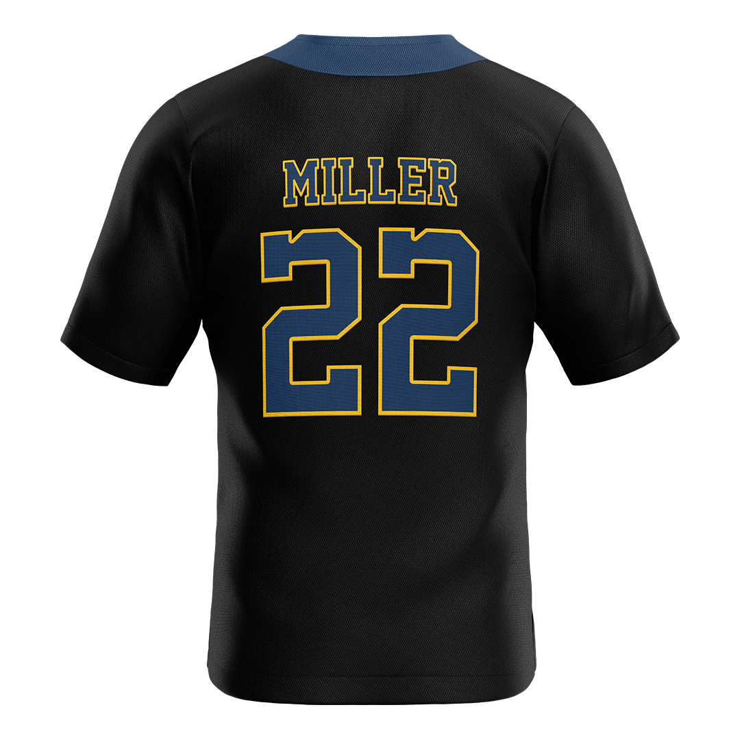 New Haven Black Softball Jersey - Victoria Miller