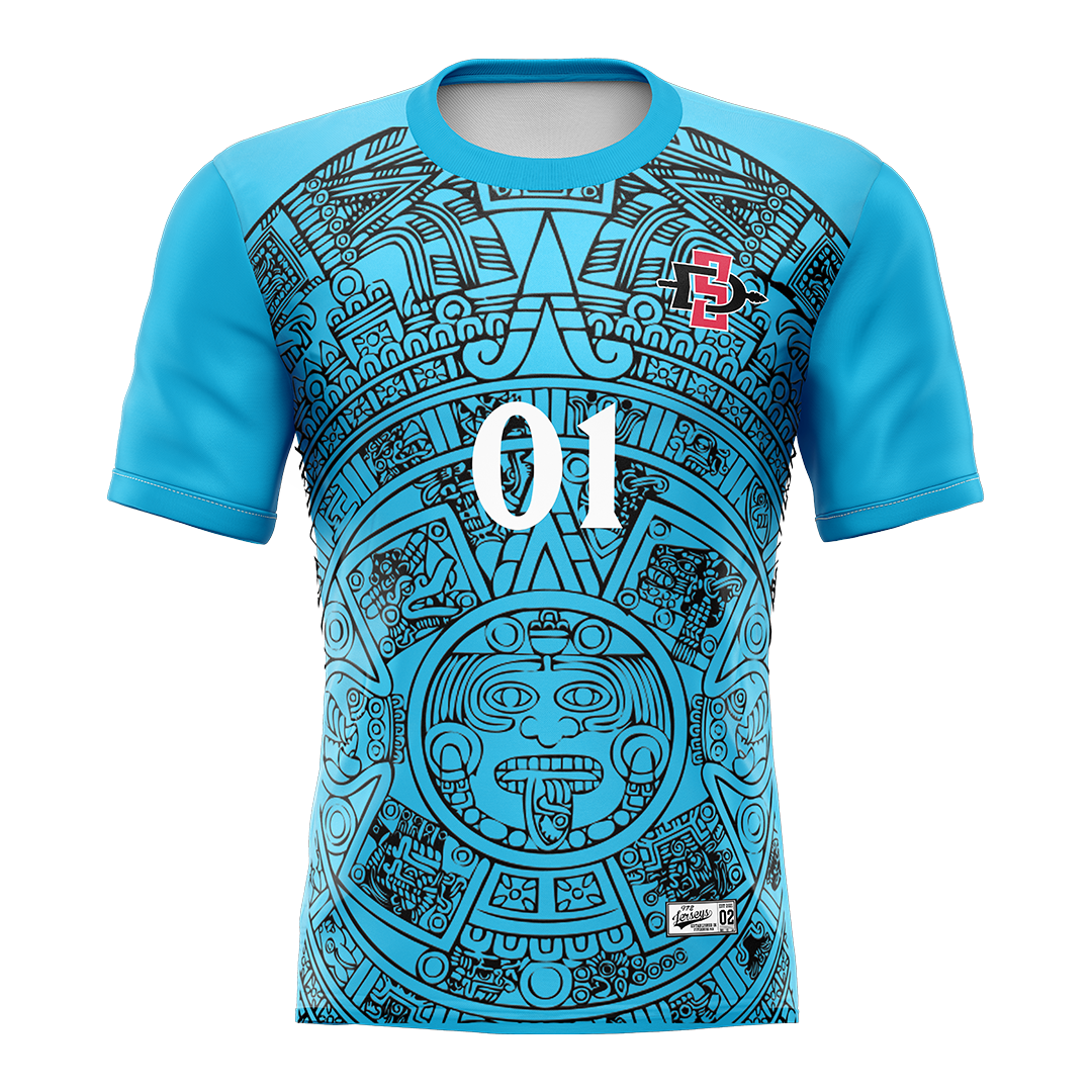 SDSU Blue Goalie Jersey - Vincent Fournier