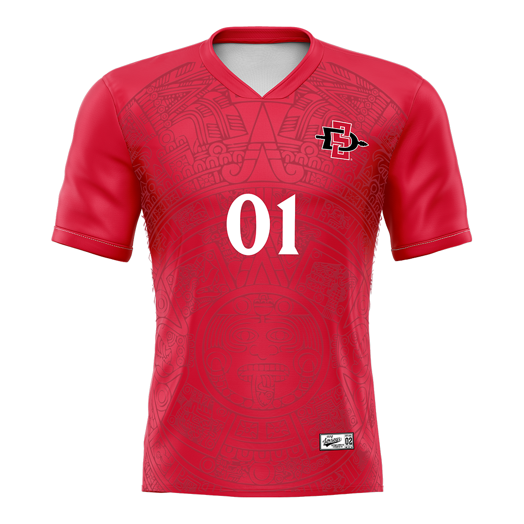 SDSU Red Goalie Jersey - Vincent Fournier