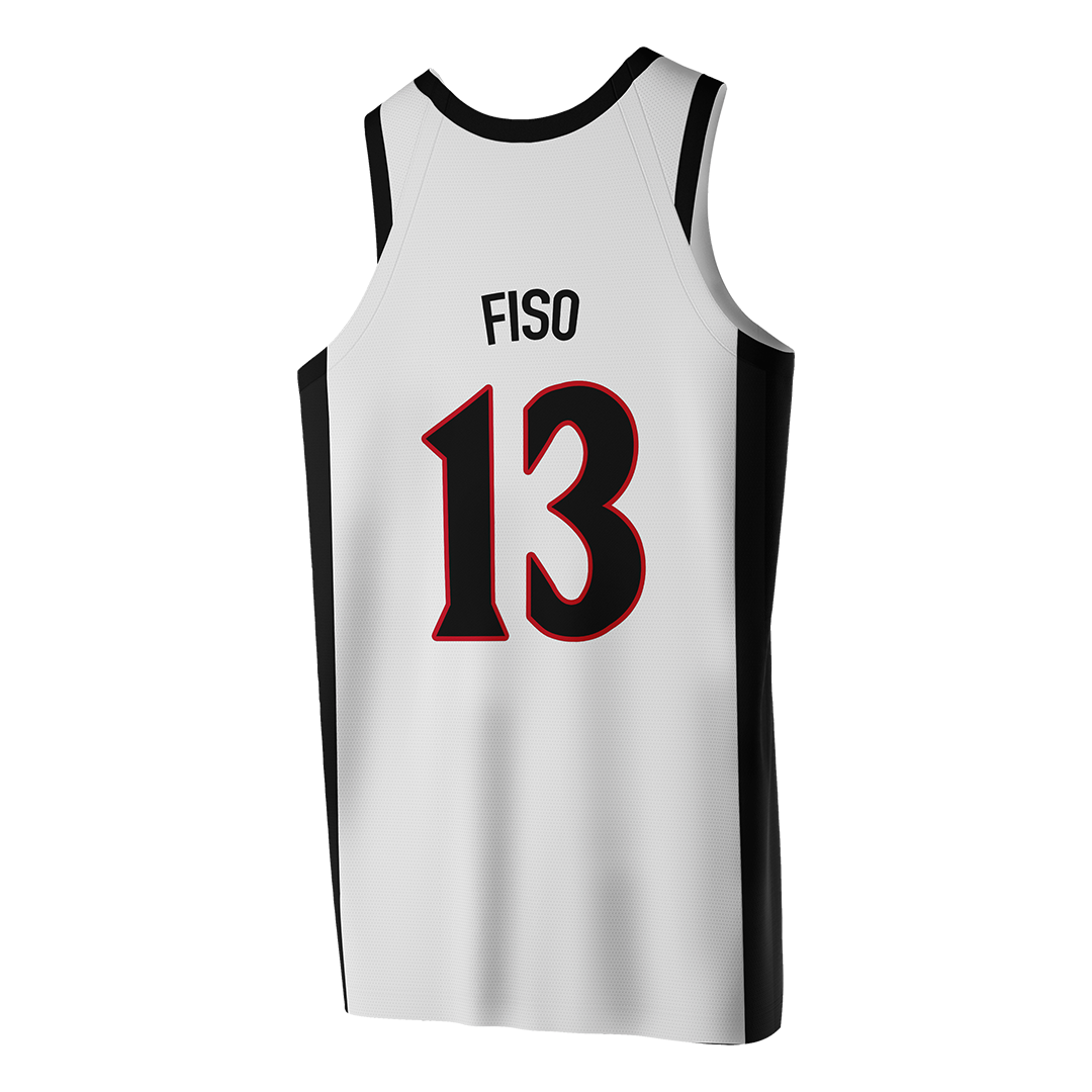 SDSU White Basketball Jersey - Meghan Fiso