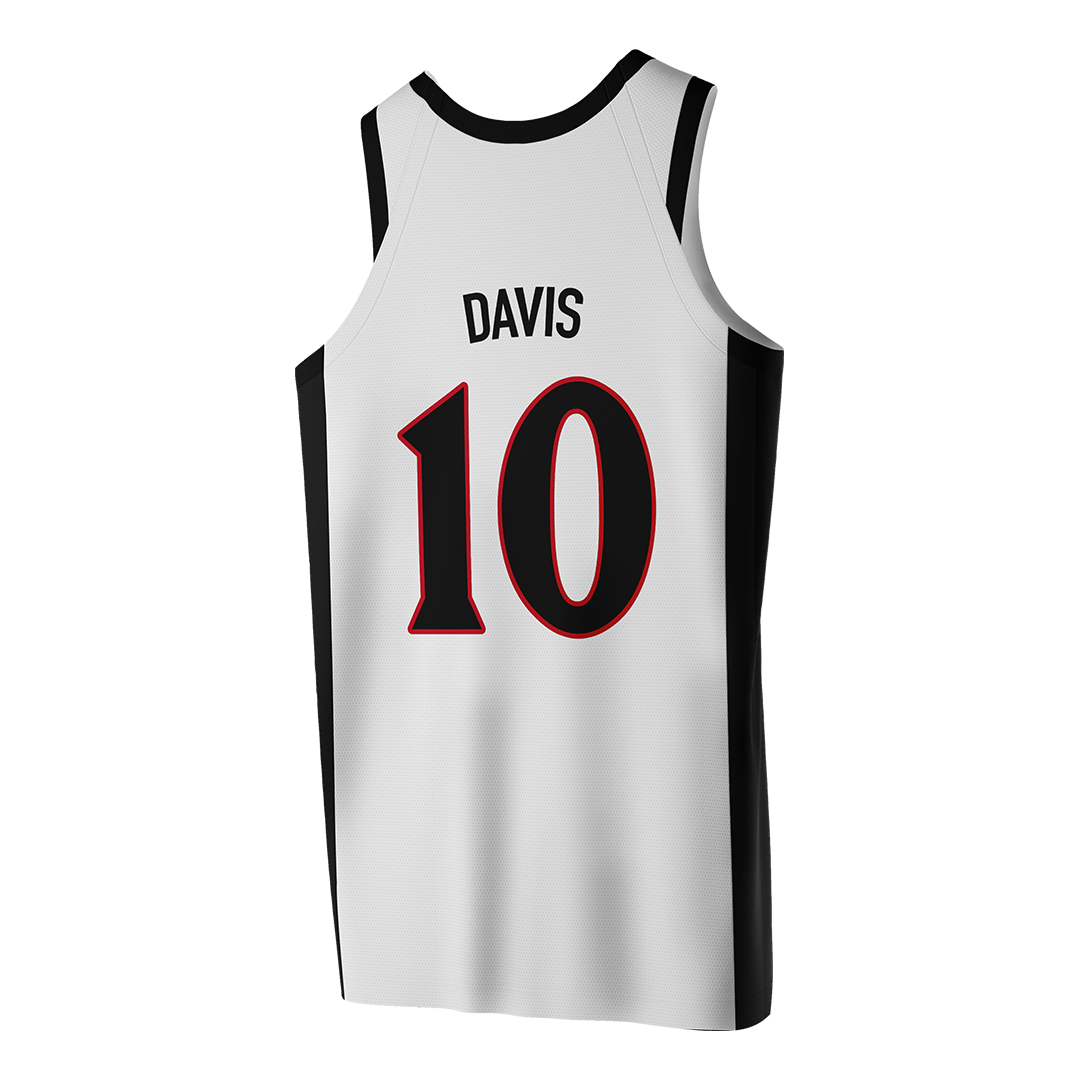 SDSU White Basketball Jersey - Mia Davis