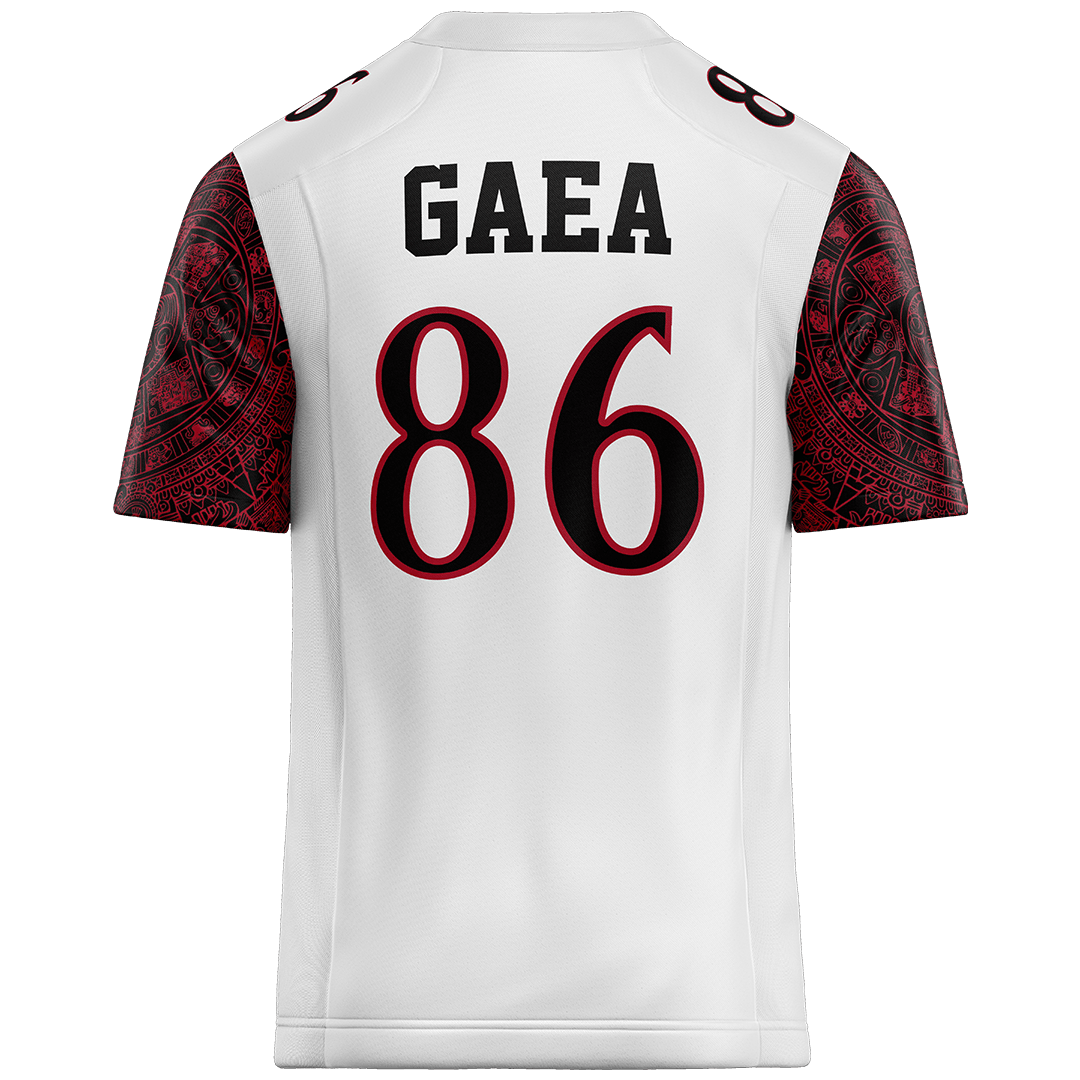 SDSU White Football Jersey - Ryan Gaea