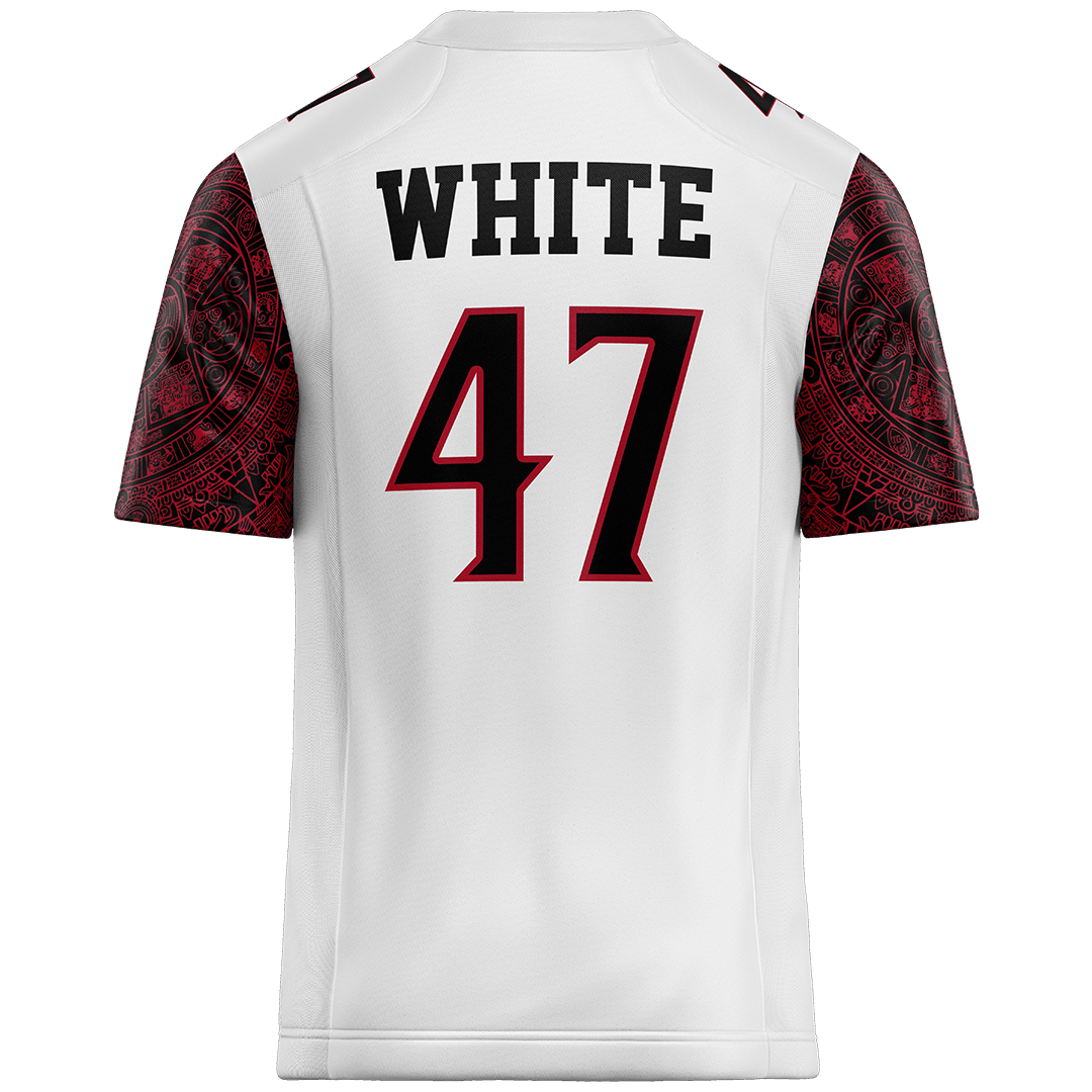 SDSU White Football Jersey - Trey White