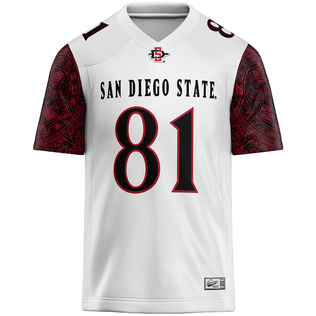 SDSU White Football Jersey - Will Cianfrini