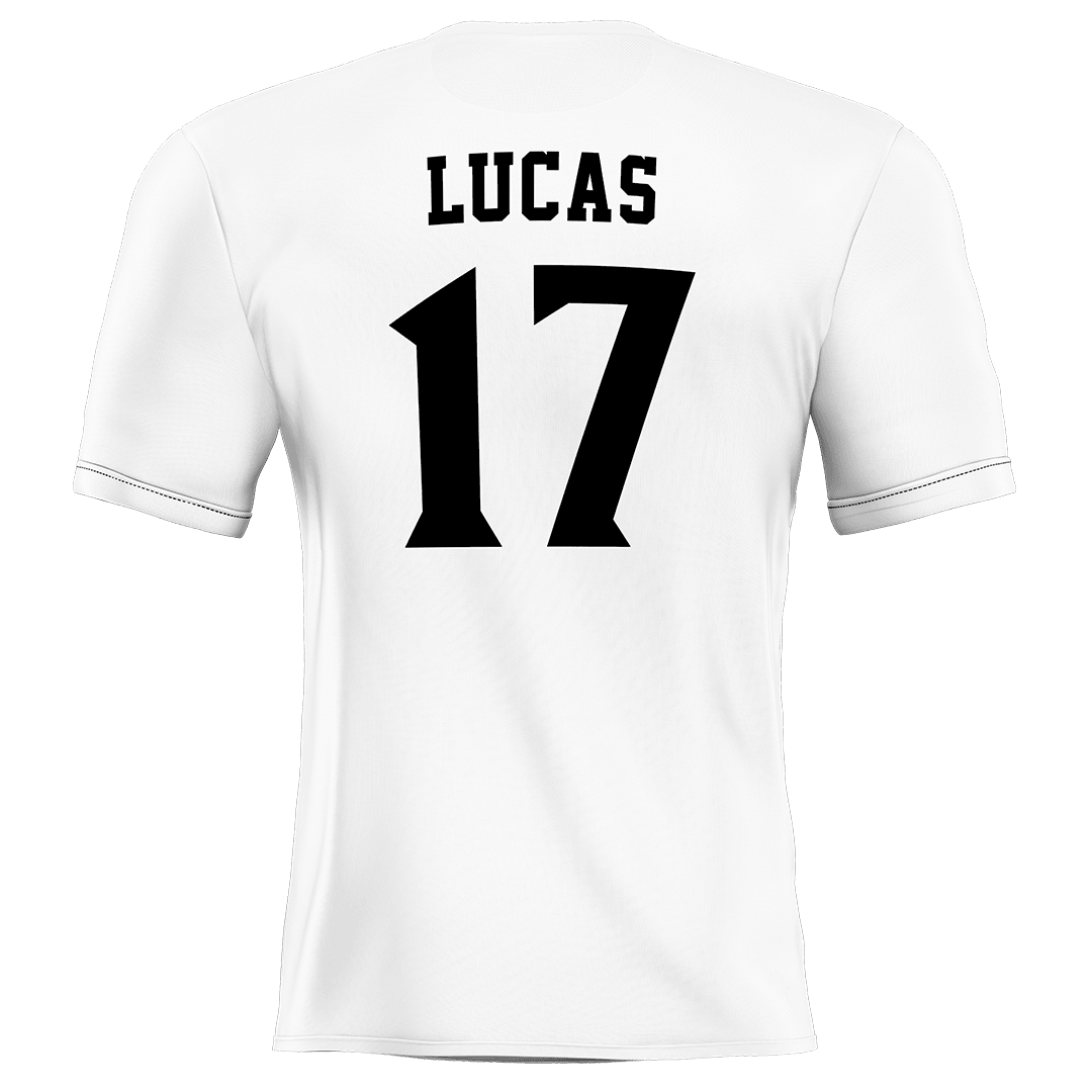 SDSU White Soccer Jersey - Josh Lucas