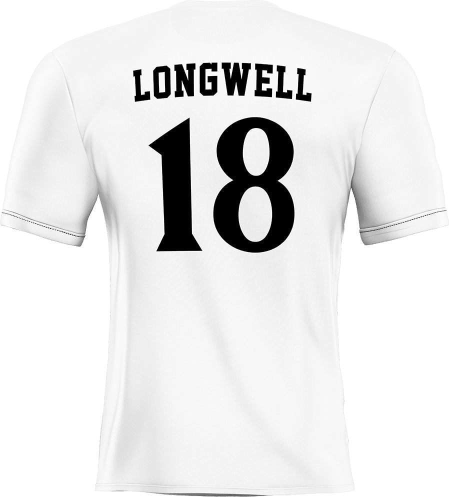 SDSU White Soccer Jersey - Cody Longwell