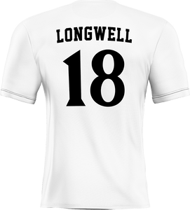 SDSU White Soccer Jersey - Cody Longwell