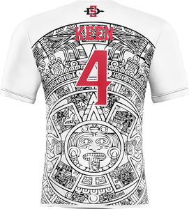 SDSU White Volleyball Jersey - Amber Keen