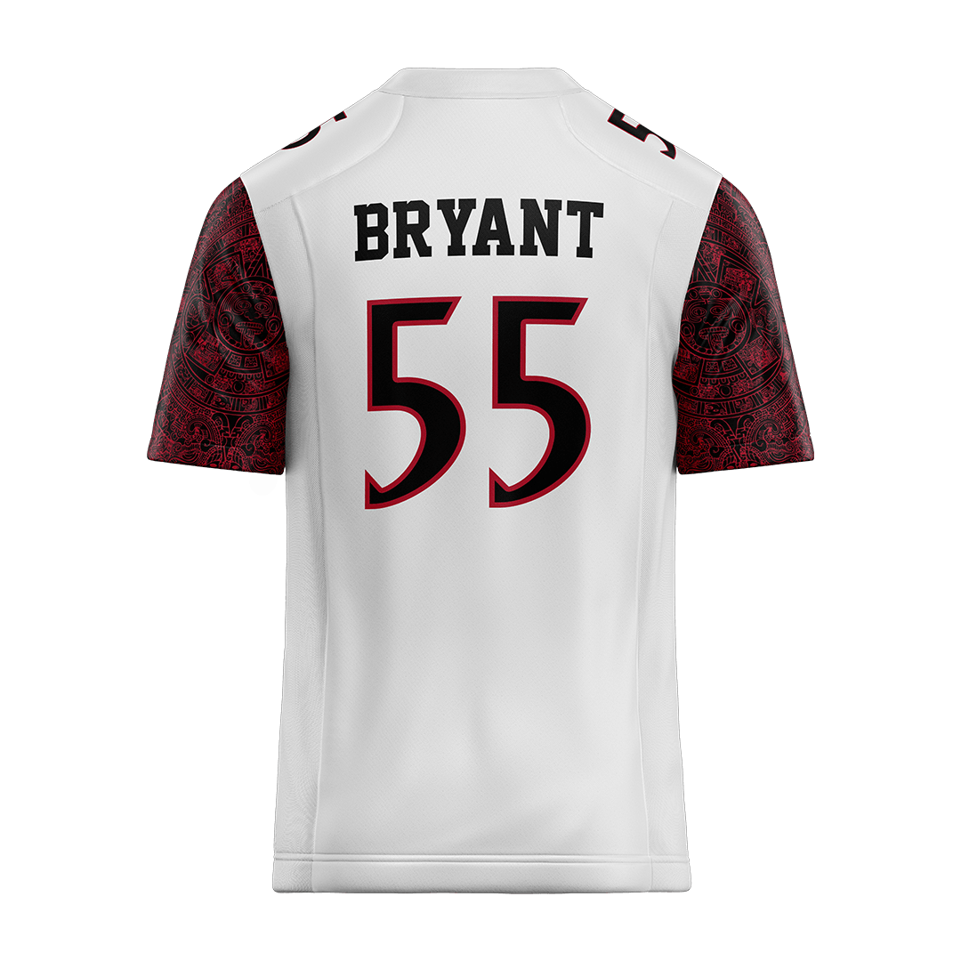 SDSU White Football Jersey - Brayden Bryant