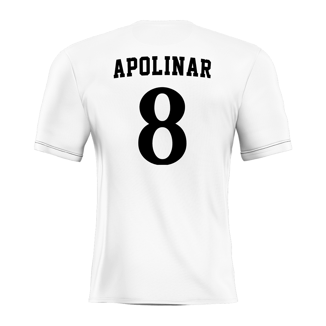 SDSU White Soccer Jersey - Beto Apolinar