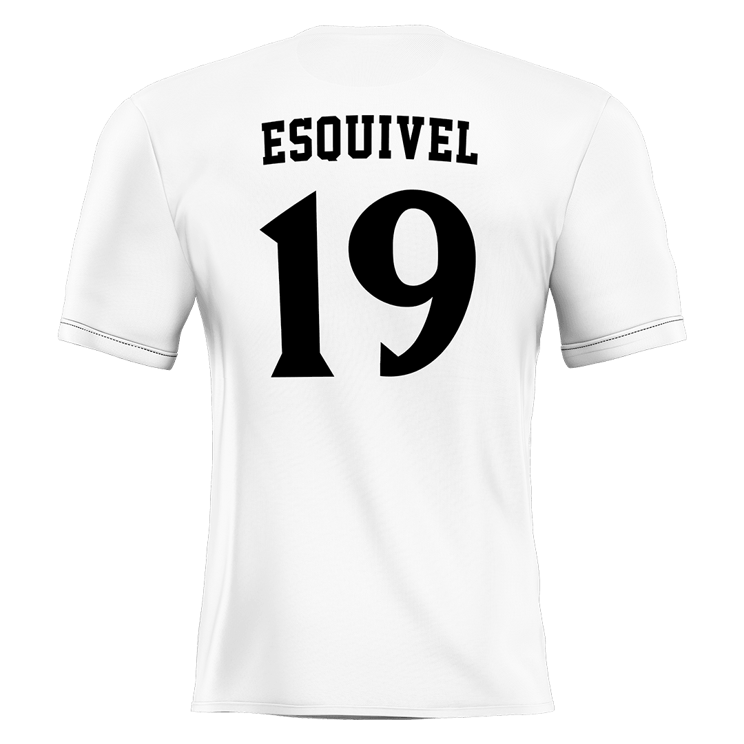 SDSU White Soccer Jersey - Ulises Esquivel