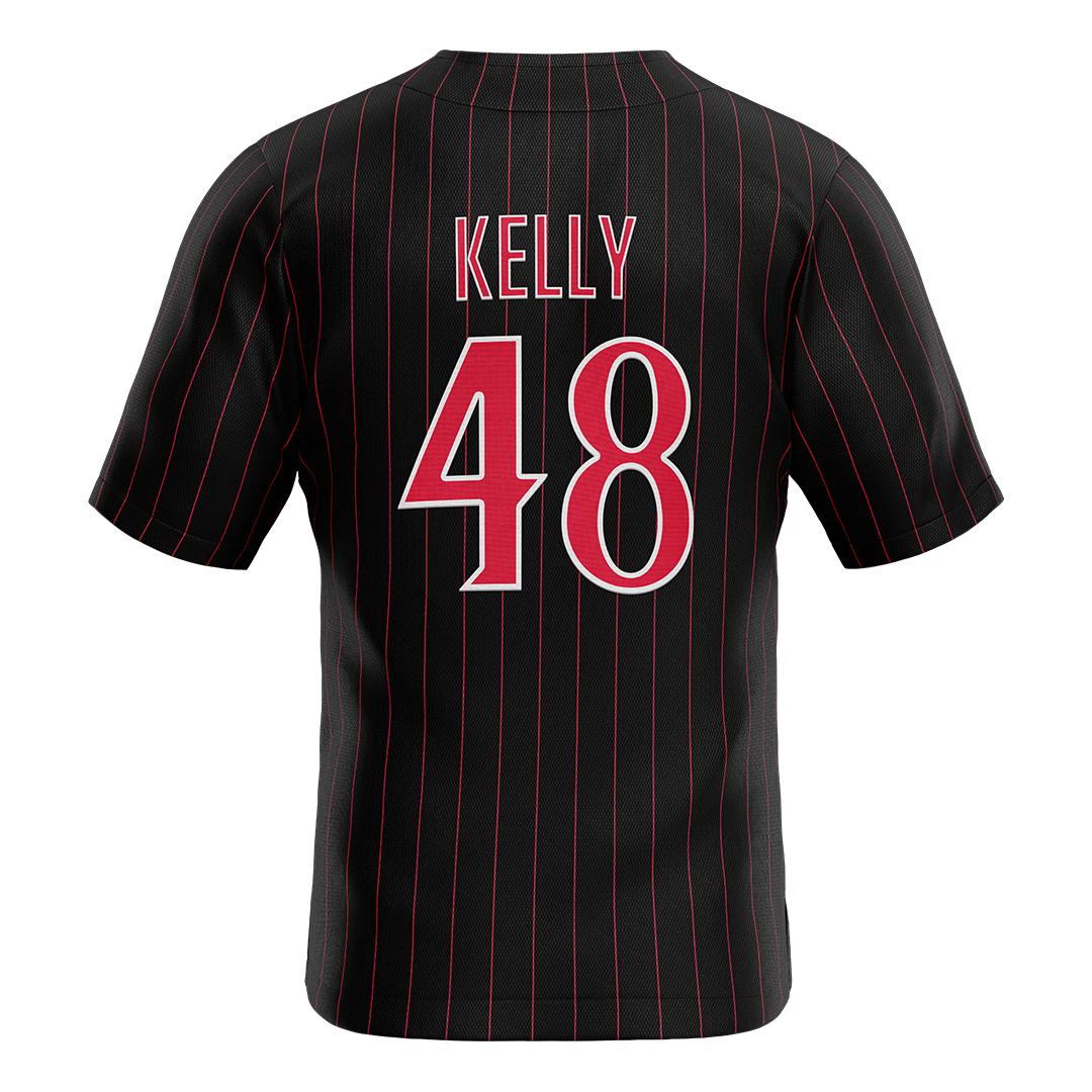 SDSU Black Baseball Jersey - Zane Kelly