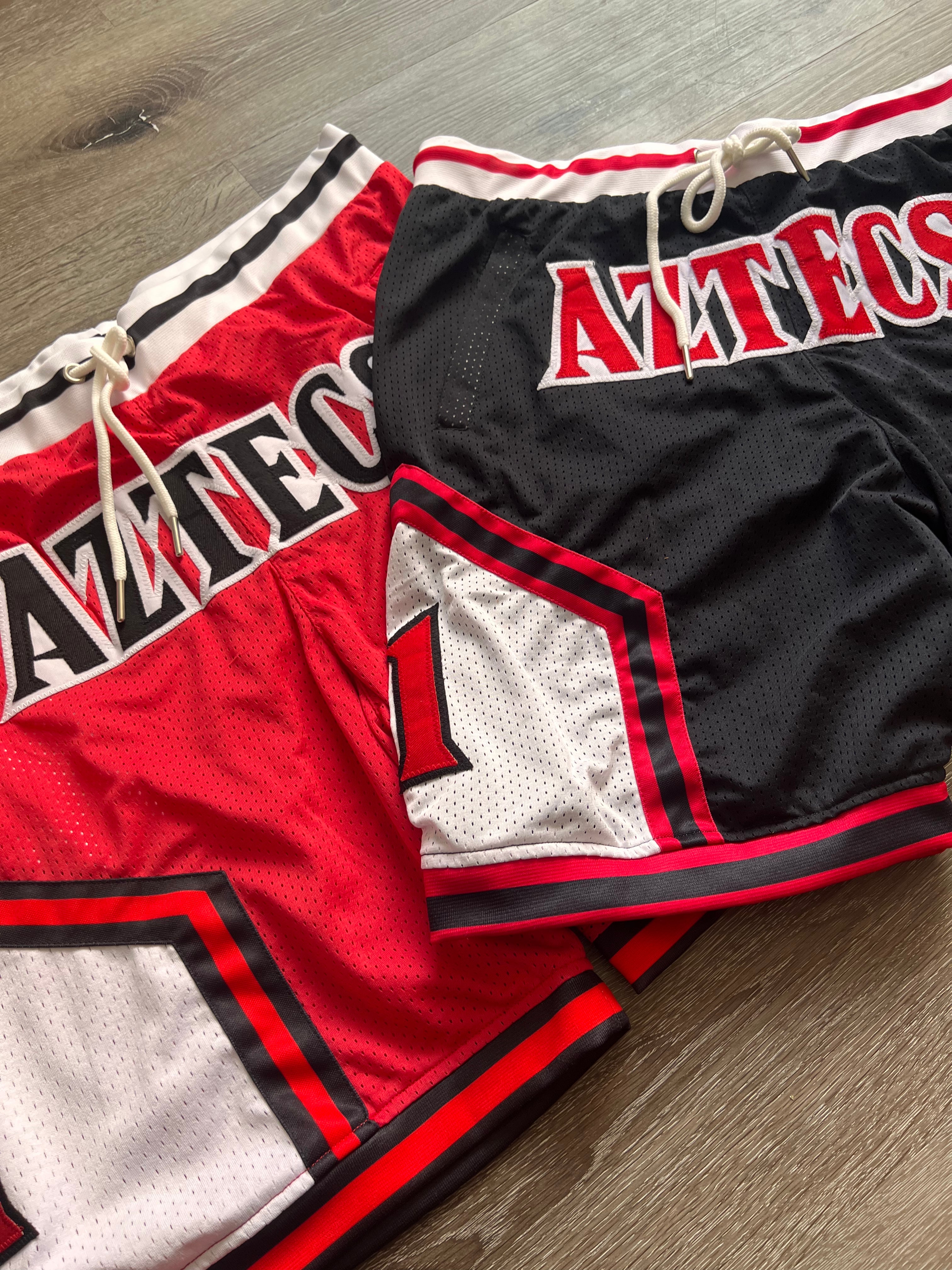 Embroidered Basketball Shorts