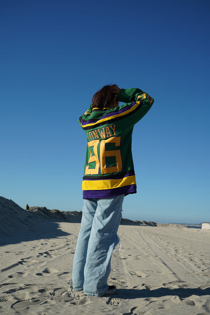 Charlie Conway Mighty Ducks #96 Captains Jersey