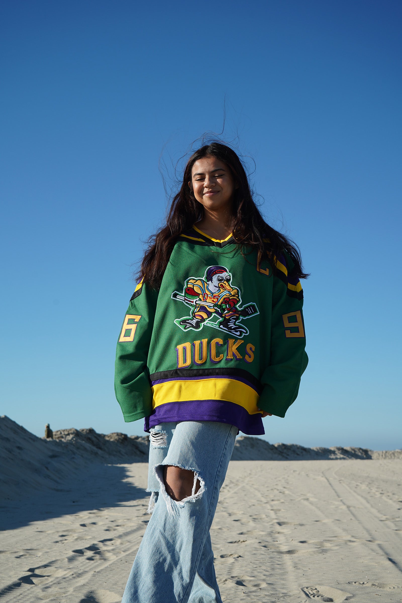 Charlie Conway Mighty Ducks #96 Captains Jersey